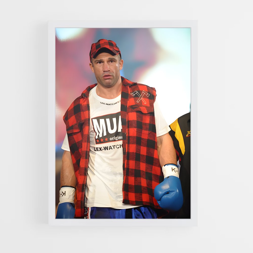 Poster Peter aerts UFC – affiche Kick-boxing (vue 3)